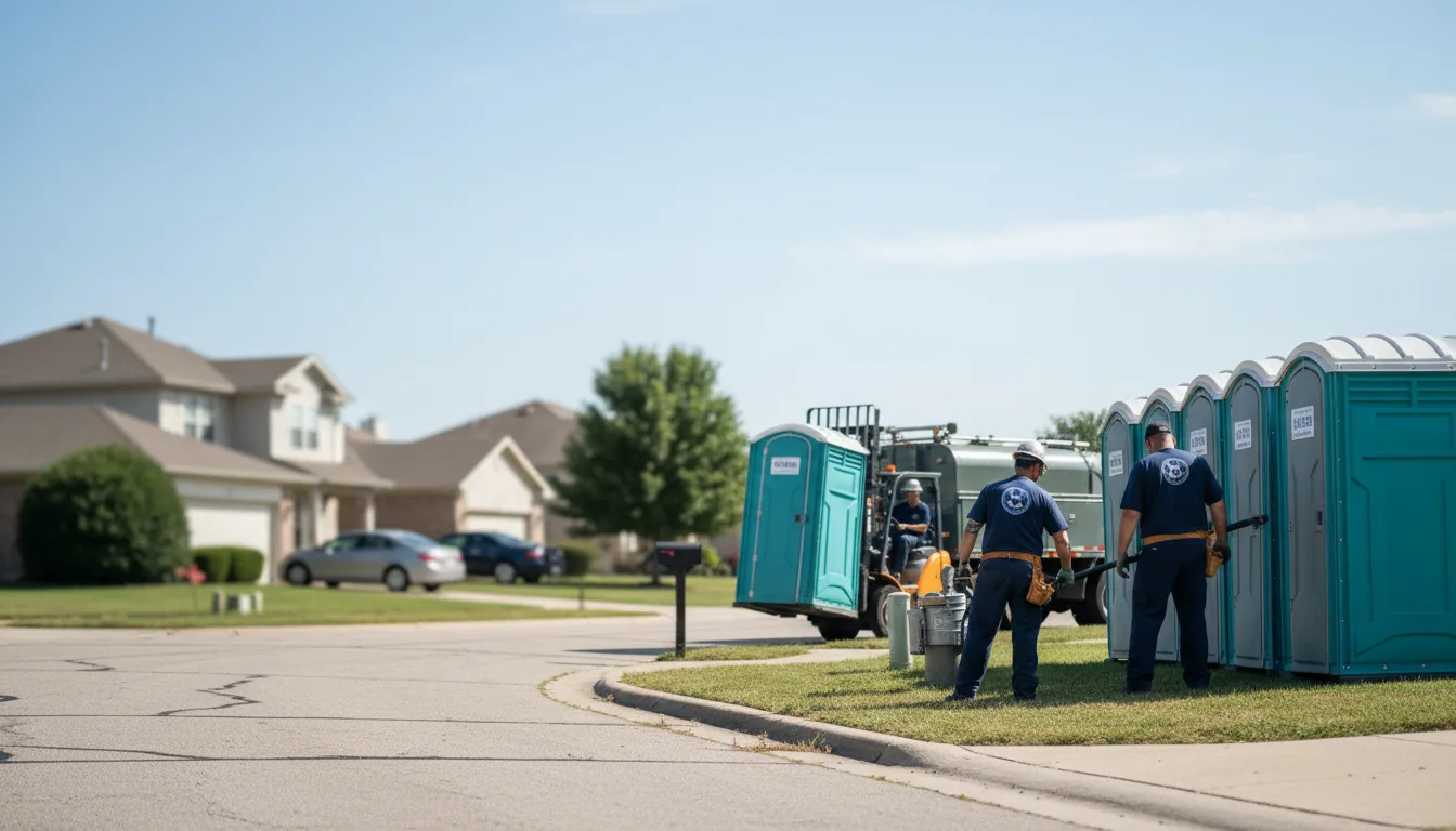 Porta Potty Rental in Newark, OH near me